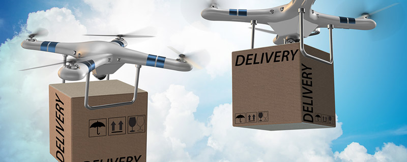 Drone Delivery Banner